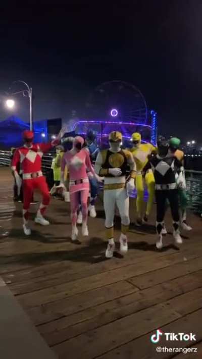Power rangers came to TikTok