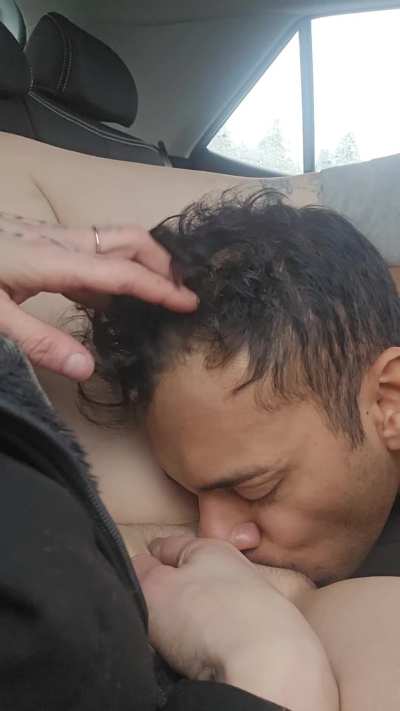 She loves grabbing my hair when I eat her out
