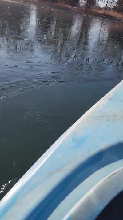 breaking ice