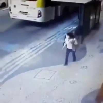 Dodging a tire