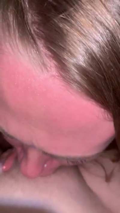 Once he starts to cum I start to deepthroat