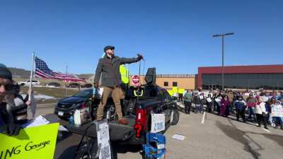 Rural Minnesotan Freaking Out at Protest