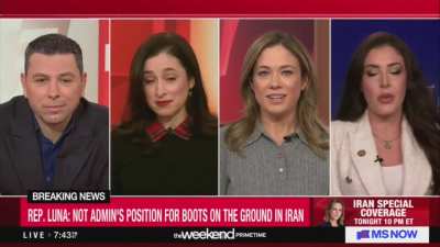 Anna Paulina Luna says"Strategic strikes are not war." Jordan answers "If someone bombed America, would that not be a war?"