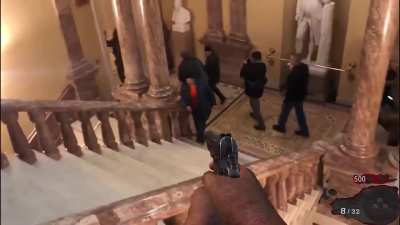 The US Capitol literaly looks like CoD zombies right now