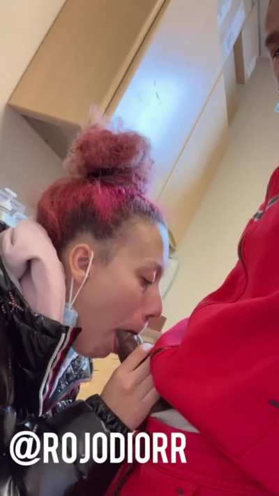 Sucking Dick At The Doctors Office💦🥼Almost Got Caught😳 #Full video in comments 👇🏻