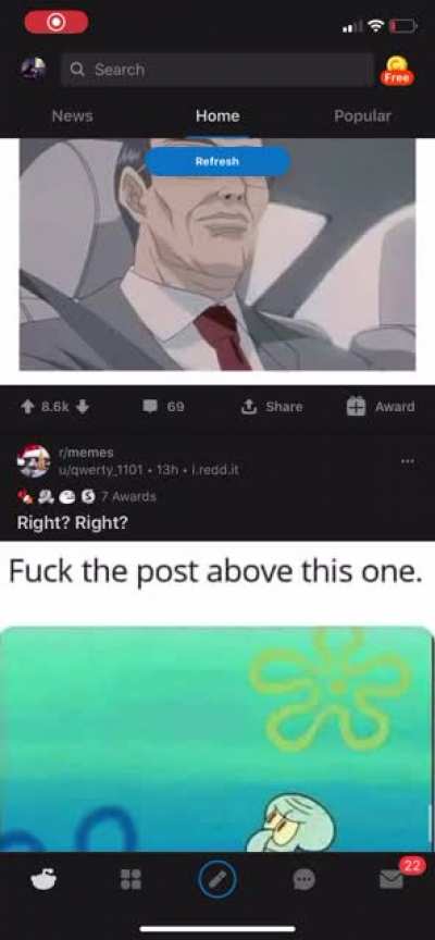 Not very nice...