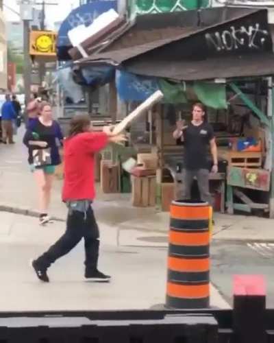 Poor guy eats it hard