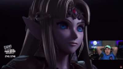 Coney Reacts to Sora in Smash Bros.