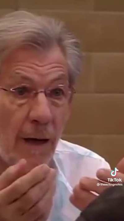 Sir Ian on his acting technique and acting as Gandalf the Wizard