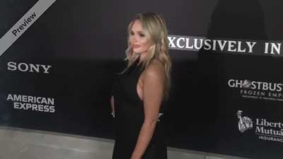 Natalie at the premiere of "Ghostbusters: Frozen Empire", New York City - March 14, 2024