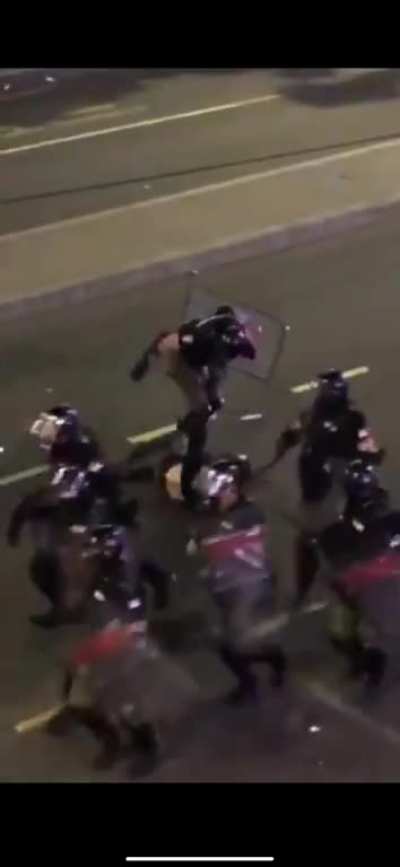 Uhh, he's lucky they didn't have RPG on them. [Serbia]