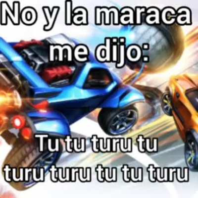 No y la maraca me dijo: