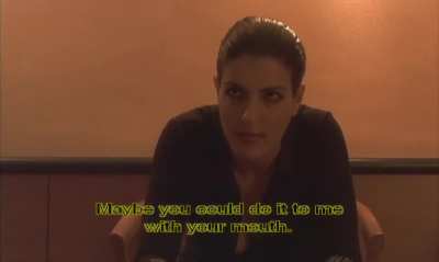 Raffaëla Anderson Bites a Man’s Genitals Off-Screen and Then She and Karen Lancaume Laugh at Him in Baise-Moi (2000)