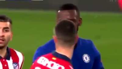 "everyone's a gangsta until Zouma arrives"