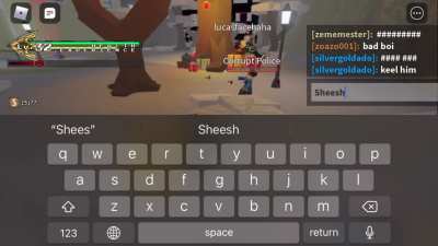 If you know any admins of the game, get this man banned. (I said god mode because In the full clip, I attacked him for a few minutes and he just didn&rsquo;t die)