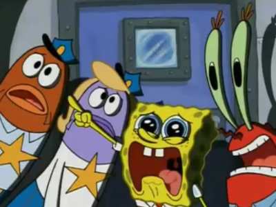 Blursed SpongeBob