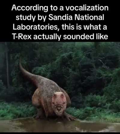 What T-Rex Sounded Like