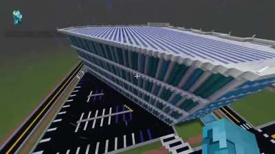 I&rsquo;m starting a server city and this is the first complete building. I&rsquo;ll do an inside tour if this goes well! It&rsquo;s called the Diamond Casino.