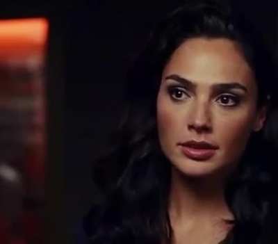 Gal Gadot’s face when we start pulling our cocks out