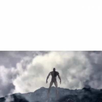 Kratos falling with Aerosmith&rsquo;s Dream on in the background