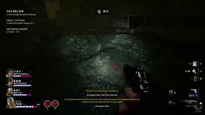 The bots hadn't healed me until this point in the run...