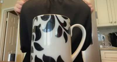 The best part of waking up&hellip; Is my tits in your face, who needs coffee&hellip;. Reveal