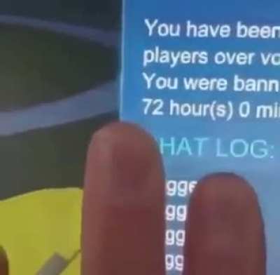 Blursed ban