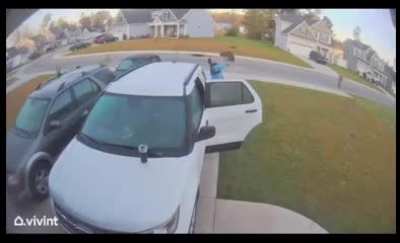Bobcat attacks women and the Husband yeets it 15 feet then pulls out the heat