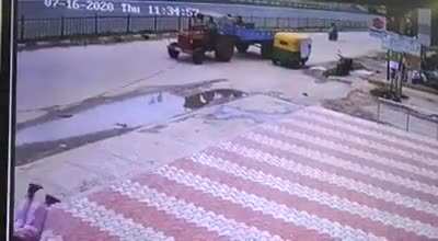 The laws of physics are so different in India.