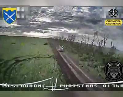 The soldiers of the MURAMASA group showed another batch of successful hits with fpv drones