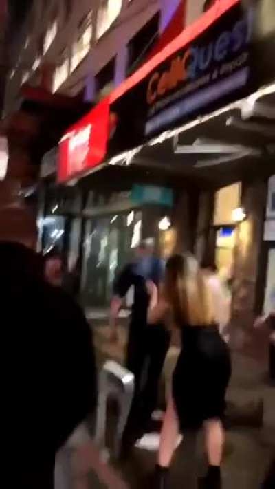 Customer at Vancouver bar goes night-night
