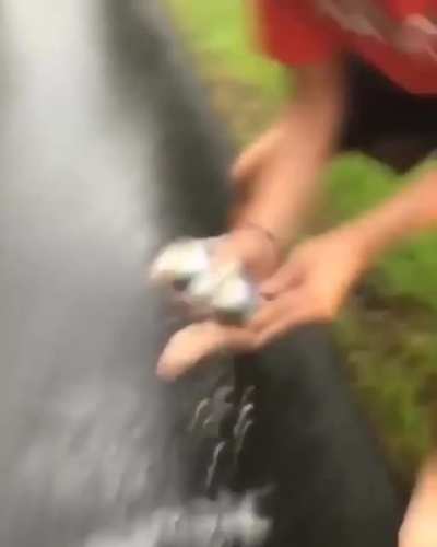 Snapping a cold one with the boys