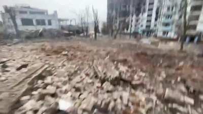 Ukrainian soldiers + International Legion soldiers clearing houses. Stepnohirs'k. Published 23.03.2026