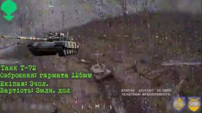 "Achilles" of the 92nd Assault Brigade using FPV drones against russian targets in the Bakhmut direction.