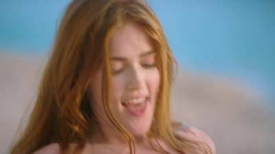 Hungry Redhead Gobbles BBC