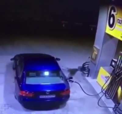 How do you forget you&rsquo;re filling your car with gas