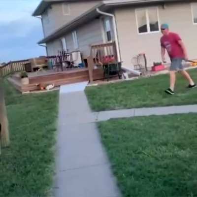 I hope that guy is ok