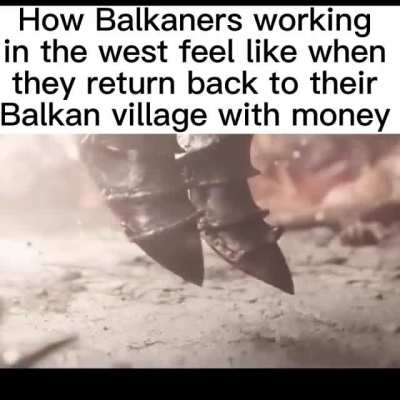 How Balkaners working in the west feel like when they return back to their village&hellip;