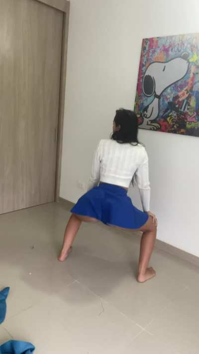 Just trying to tempt you with my ass, is it working?