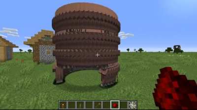 Ah yes the classic round villager tower