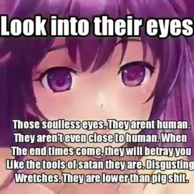 Every neck beard needs to see this. 2D &ldquo;girls&rdquo; Will never be a substitute for real Women.