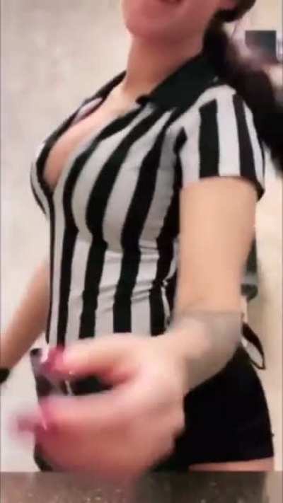 Offensive foul, too phat of an ass