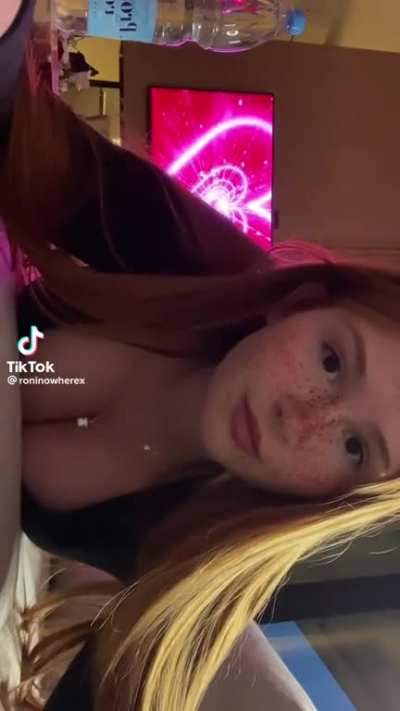 Amazing redhead