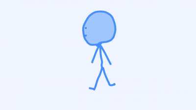 RGB Dancing Stickman