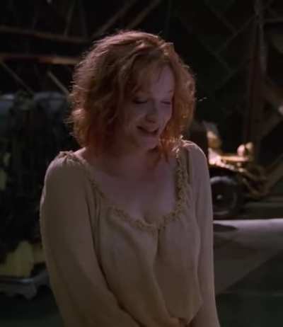 Christina Hendricks busty see-through
