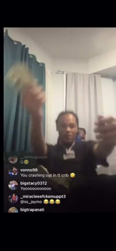This nigga gay asl &ldquo;If i told yall who bitch that was&hellip;Q50 jus-&ldquo; like bro chasin ts