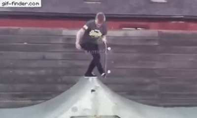 Looks like a Wile E. Coyote kind of move