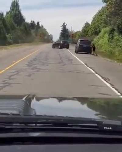 Man vs car