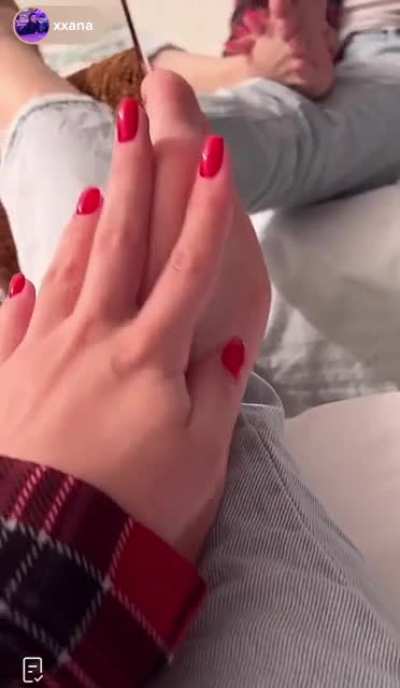 Absolute HIGHLIGHT!@x_x_a_n_a still live on TikTok showing feet galore from all angles with a mirror! Don&rsquo;t miss this!