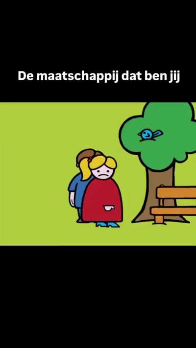 Maatschappijleer maak je borst maar nat